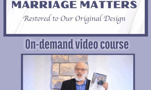 Messianic Marriage Matters Course